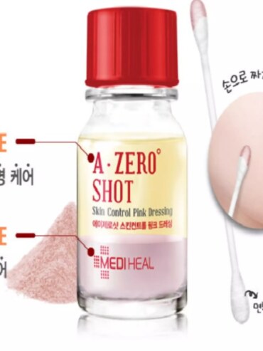 Trị Mụn Mediheal A-Zero Shot Skin Control Pink Dressing